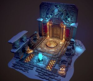 Diorama Darksiders Genesis Fan Art, Matthieu Laude